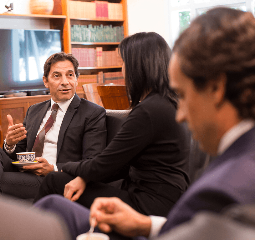 Imagem da equipe do escritório